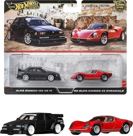 Hotwheels Alfa Romeo İkili Set