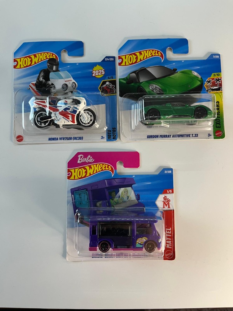 3'lü lot Gordon Murray Motor Barbie