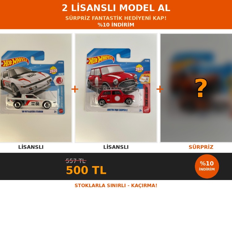 2 Lisanslı Regular Model Al, Sürpriz Fantastik Regular Model Hediyeni Kap!