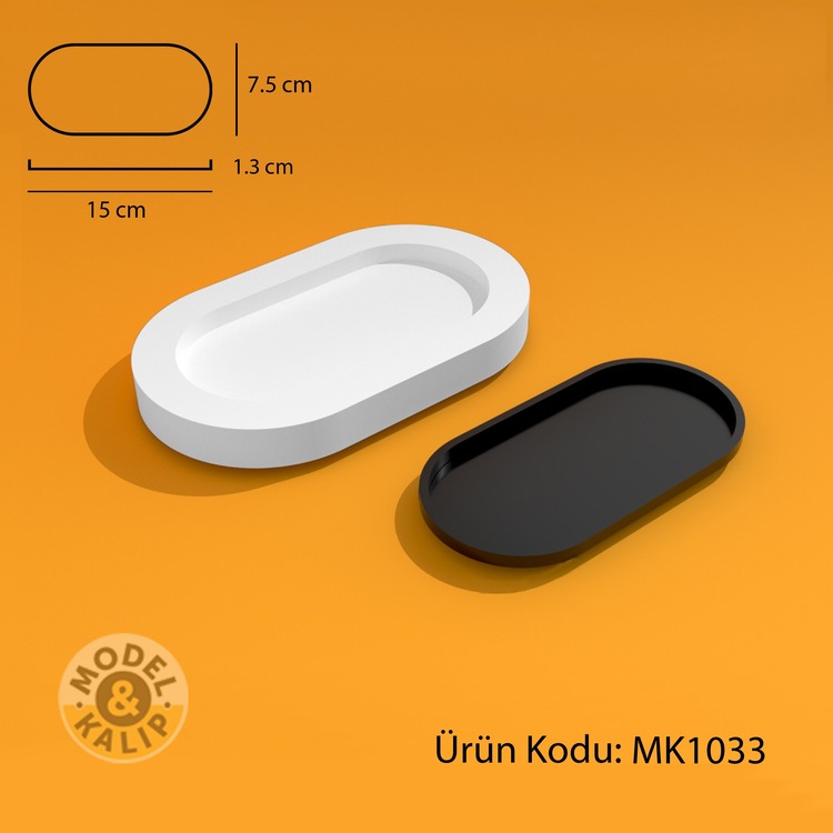 MK1033_15CM_DİK KENARLI SERVİS TABAĞI