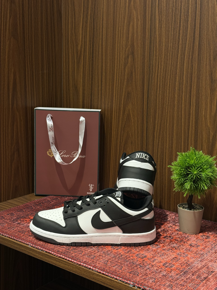 NIKE|Dunk Low-Siyah Beyaz