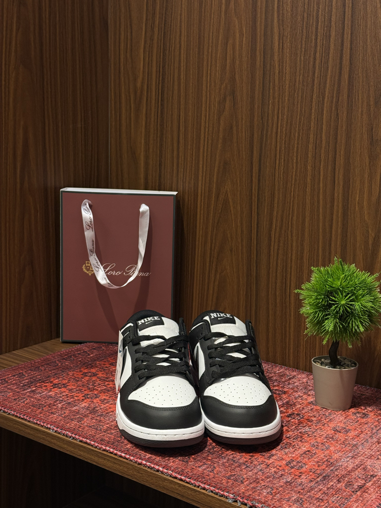 NIKE|Dunk Low-Siyah Beyaz