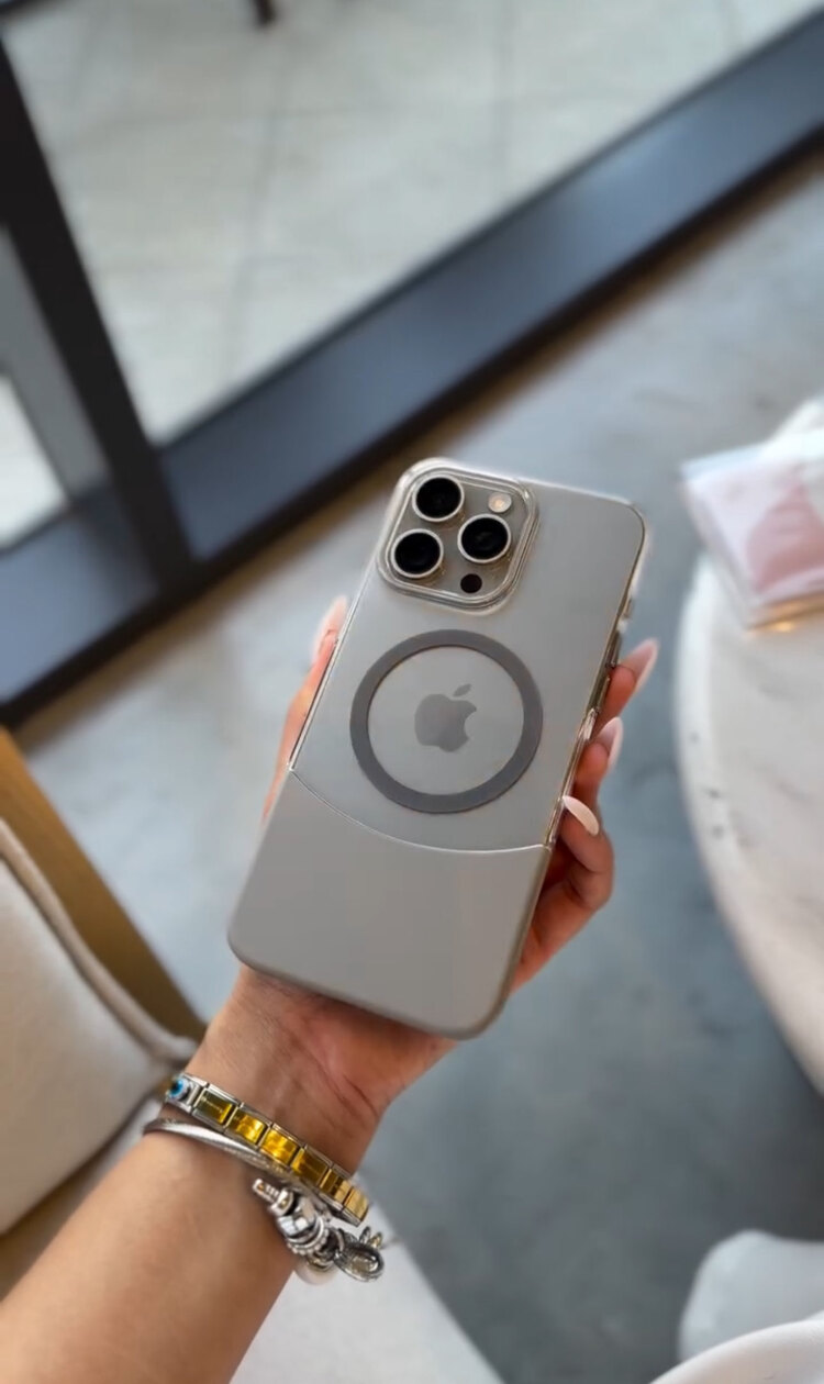 İPHONE MAGSAFE ÇİFT RENK MİKA SLİM CASE
