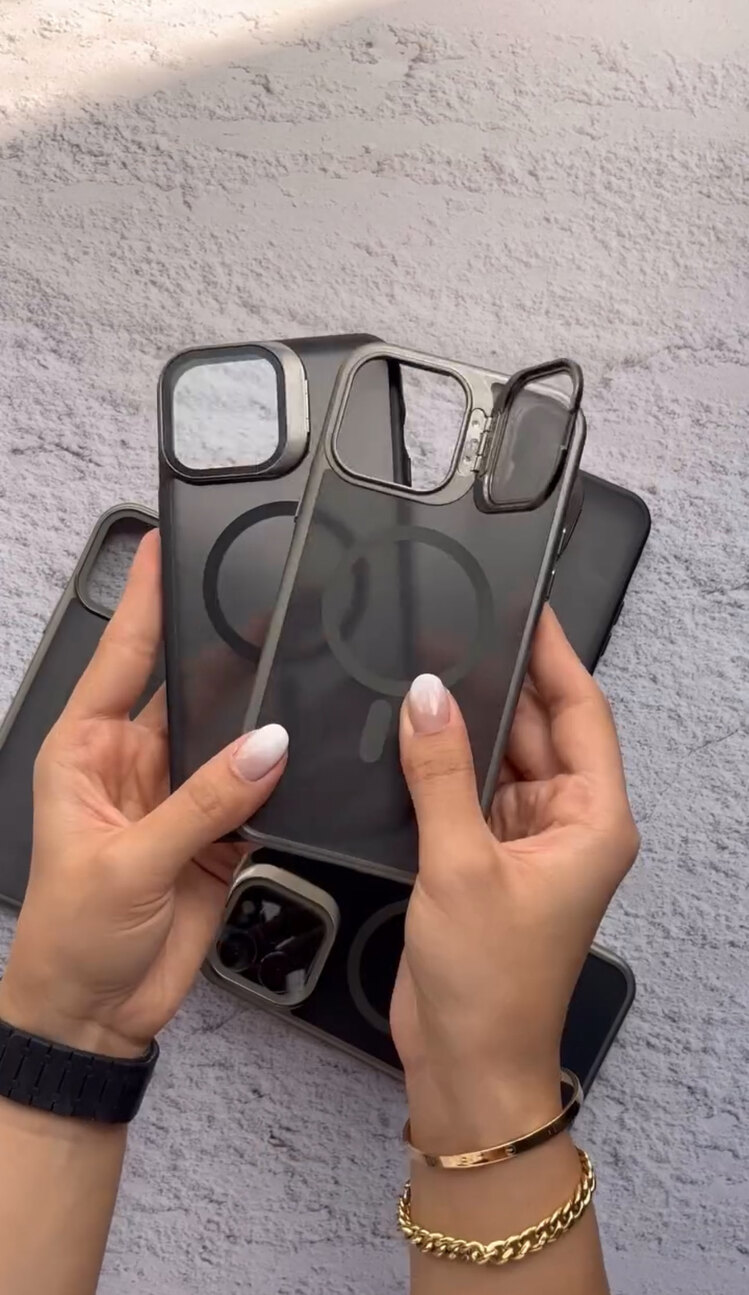iPhone Pencere Standlı Case