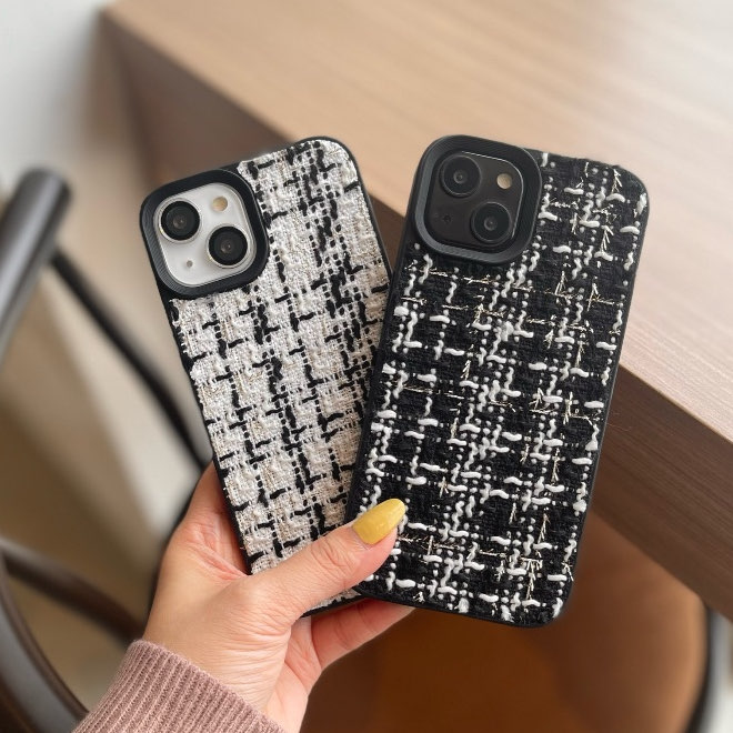 iPhone Kumaş Desenli Case