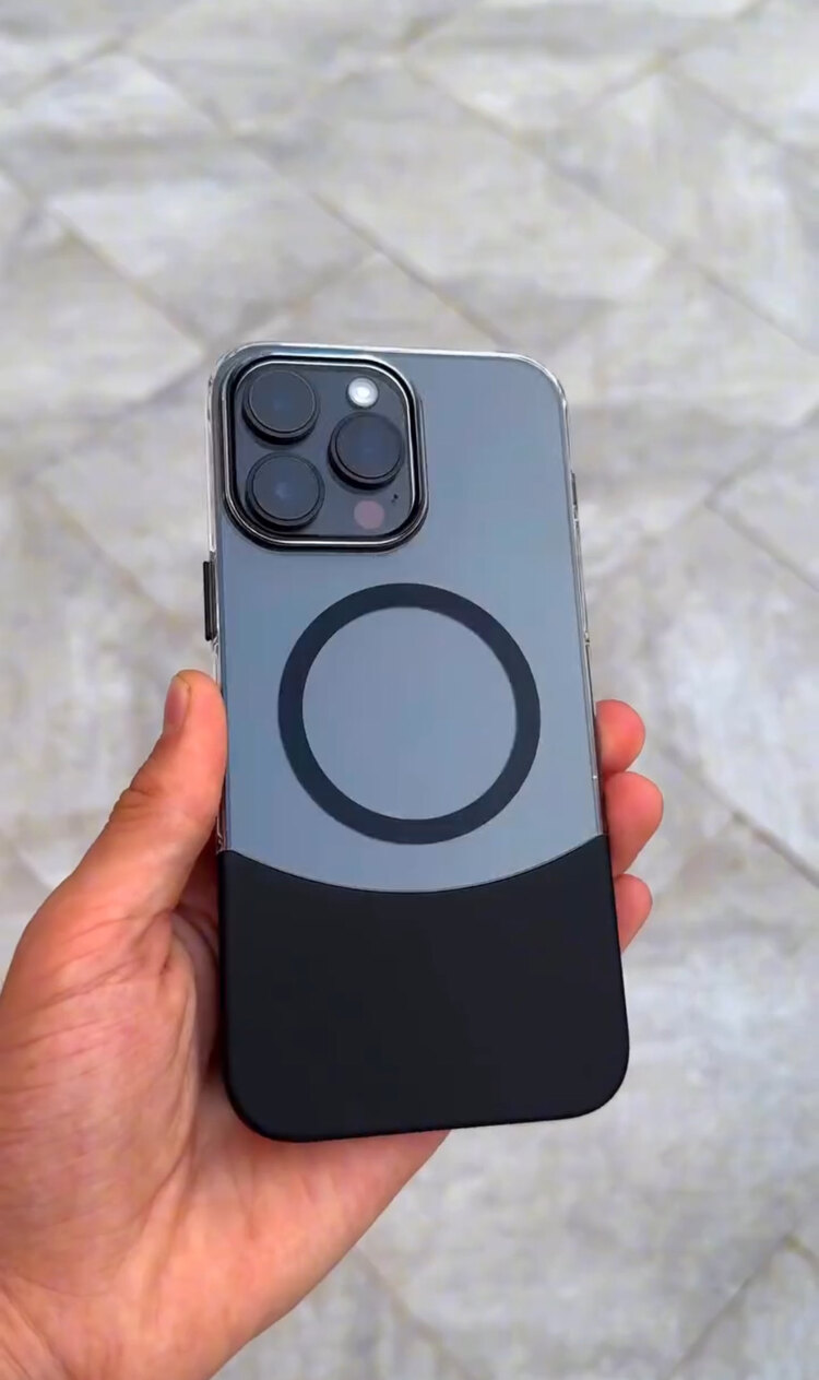 İPHONE MAGSAFE ÇİFT RENK MİKA SLİM CASE