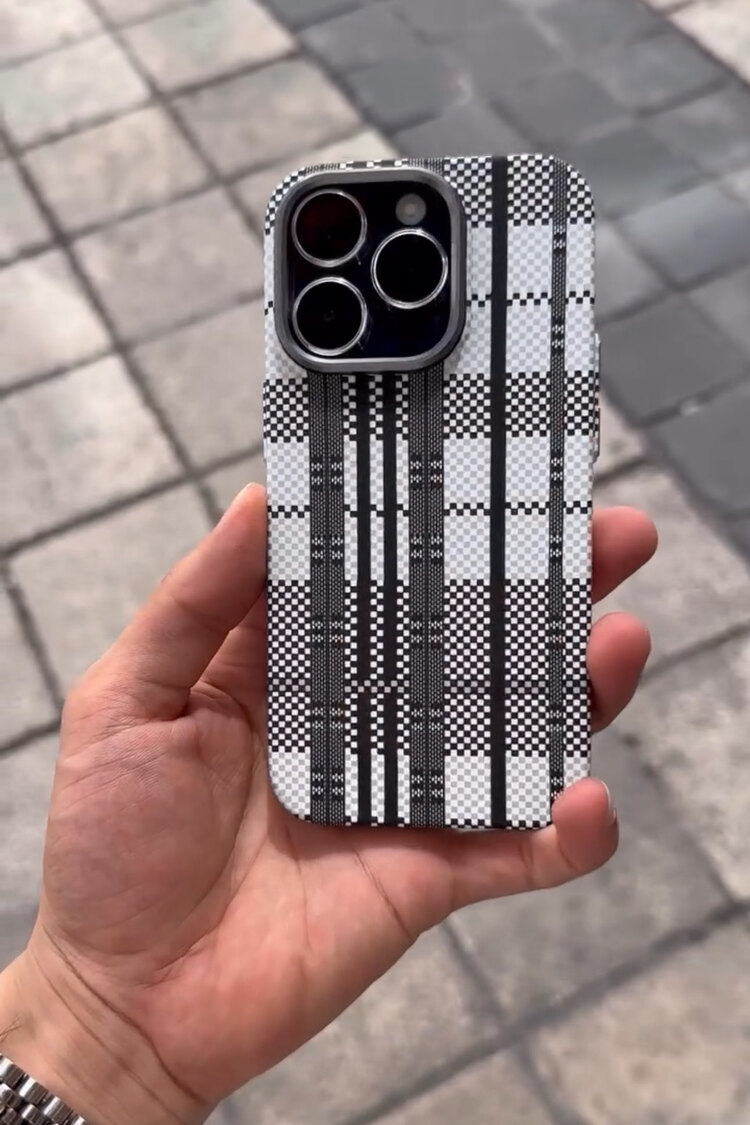İPHONE FİBER KARBON CASE