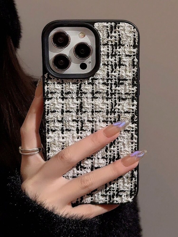 iPhone Kumaş Desenli Case