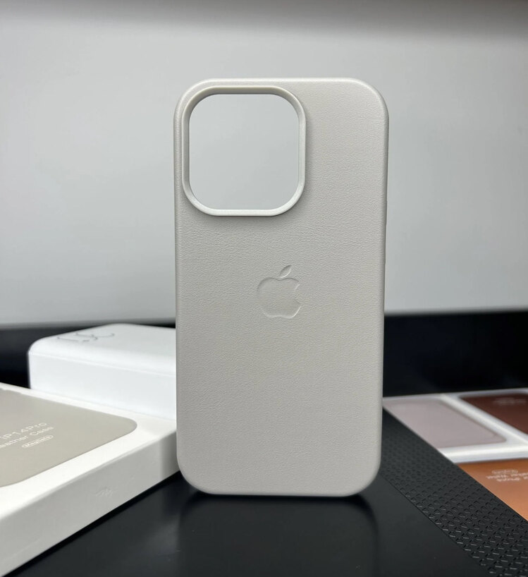 İPhone Titanyum Deri Magsafe Case