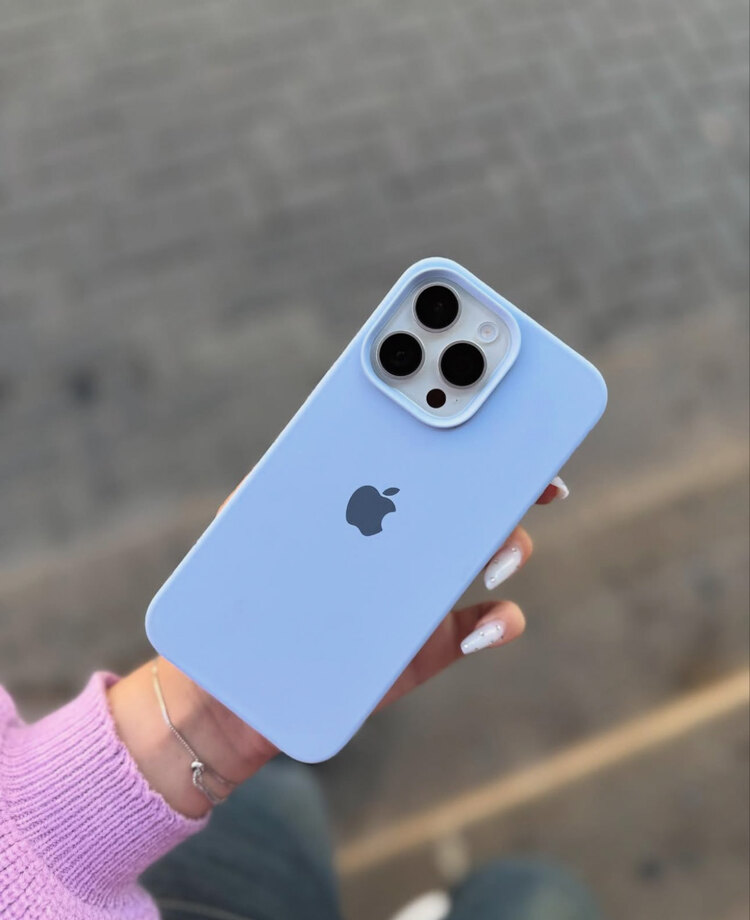 İPHONE BEBE MAVİSİ LANSMAN (KİR LEKE TUTMAZ)