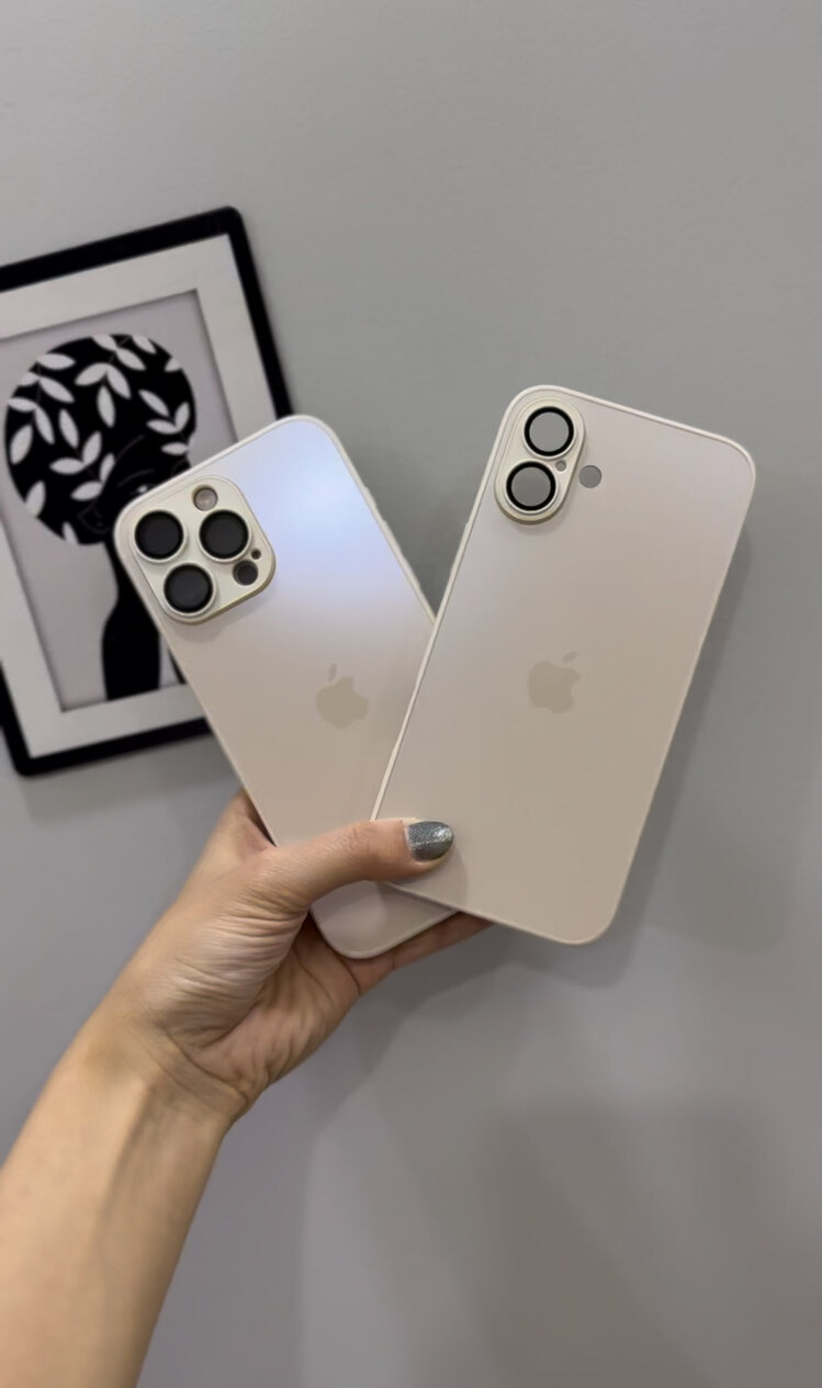 İPHONE GOLD 16 SERİSİ AG GLASS CASE