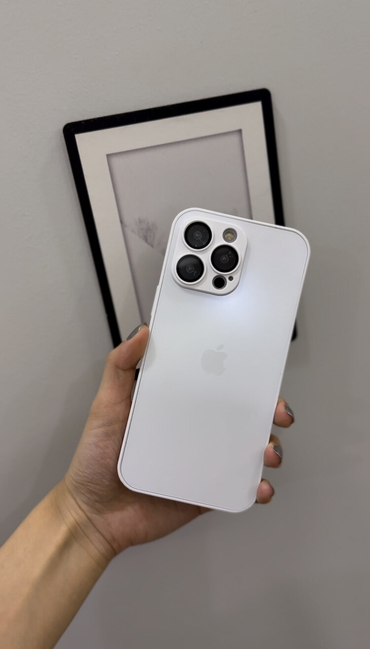 İPHONE BEYAZ  AG GLASS CASE