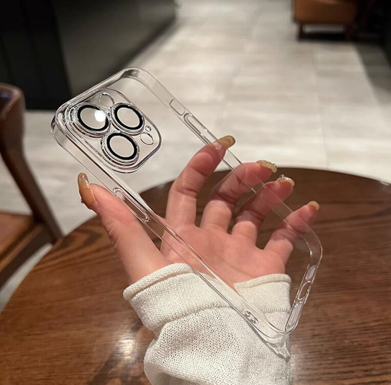 iPhone Lens Korumalı Mika Slim Case