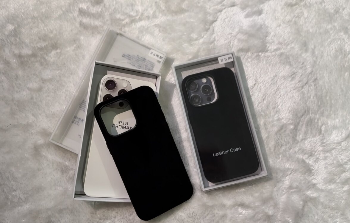 İPhone Süet Deri Case