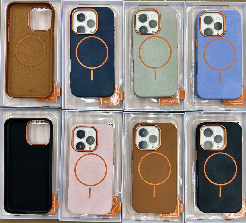 İPhone Faux Deri Case