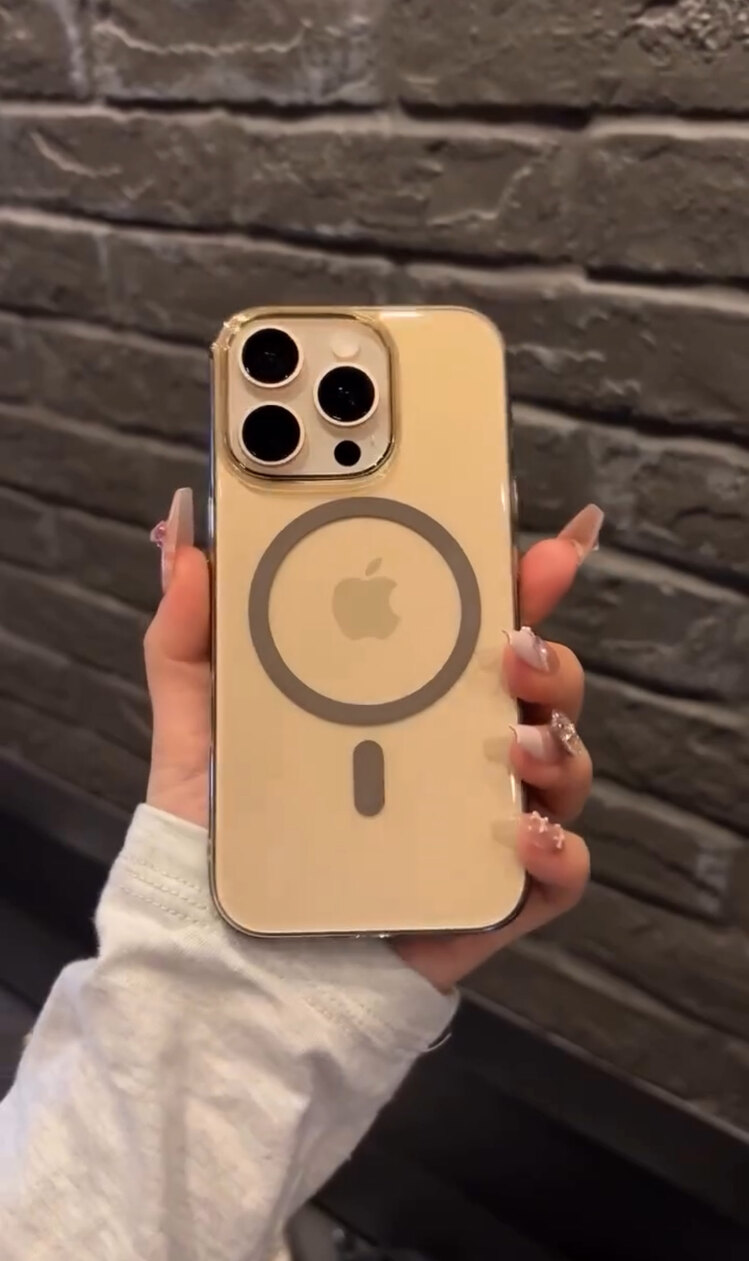 iPhone Çöl Titanyum Mika Sararmaz Case