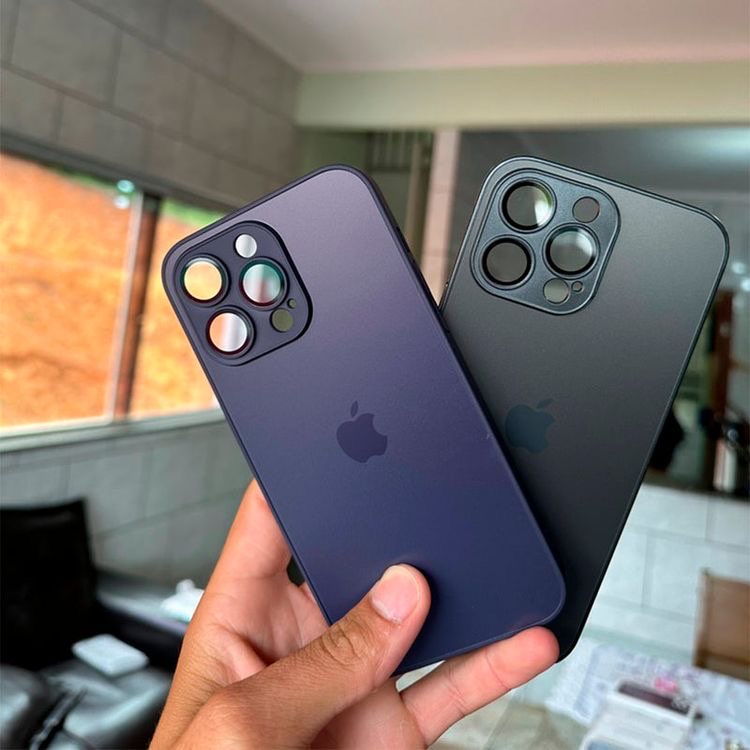 İPHONE AG -GLASS LENS KORUMALI MAGSAFE ÖZELLİKLİ KILIF