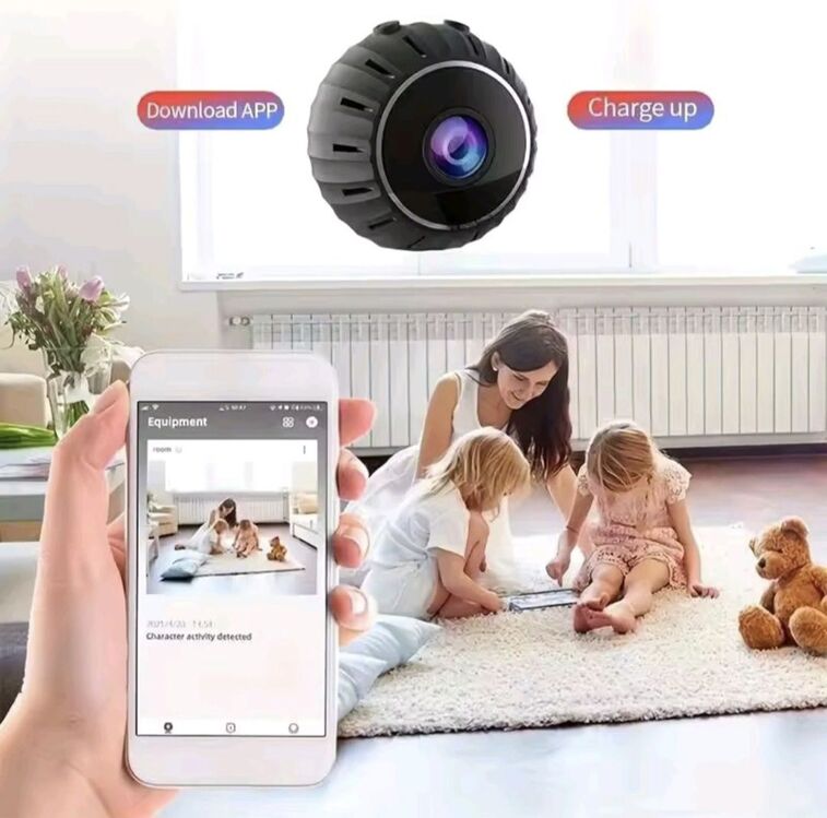  Gizli Mini Kamera X10 – WiFi, 1080P HD, Hareket Algılama ve Uzaktan İzleme!