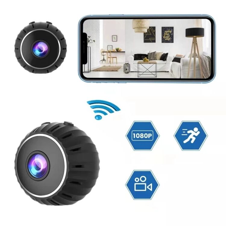  Gizli Mini Kamera X10 – WiFi, 1080P HD, Hareket Algılama ve Uzaktan İzleme!