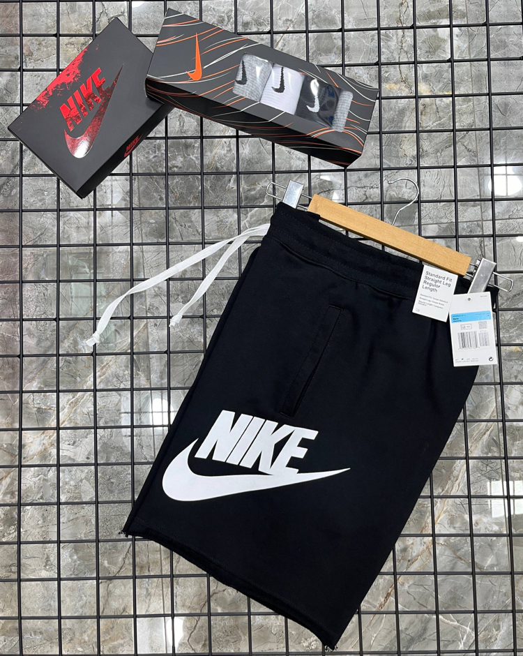 Nike Swoosh Şort Siyah [NK-005]