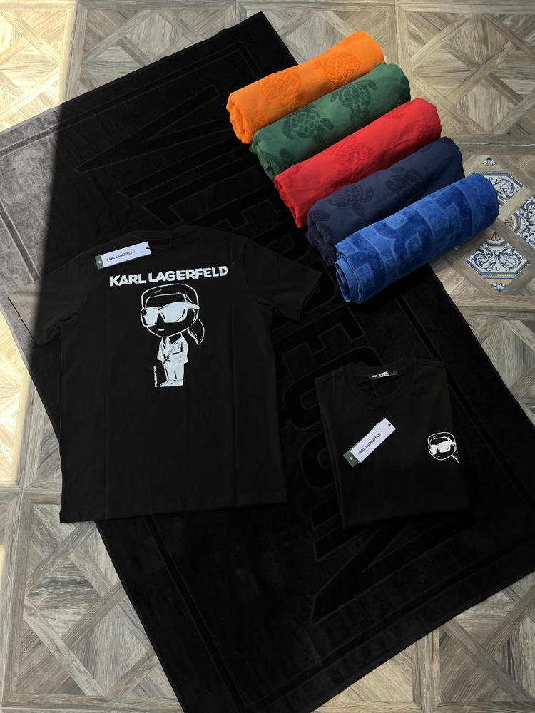 Karl Lagerfeld Premium T-Shirt Siyah [KL-003] 