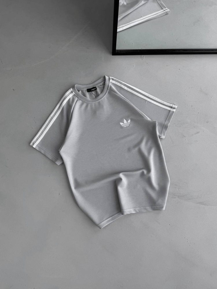 Adidas Classic T-Shirt Gri [AD-013]