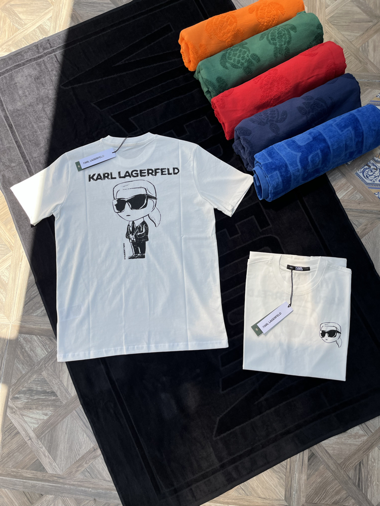 Karl Lagerfeld Premium T-Shirt Beyaz [KL-004] 