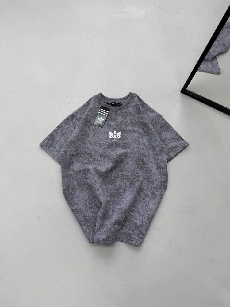 Adidas Premium T-Shirt Gri [AD-006]