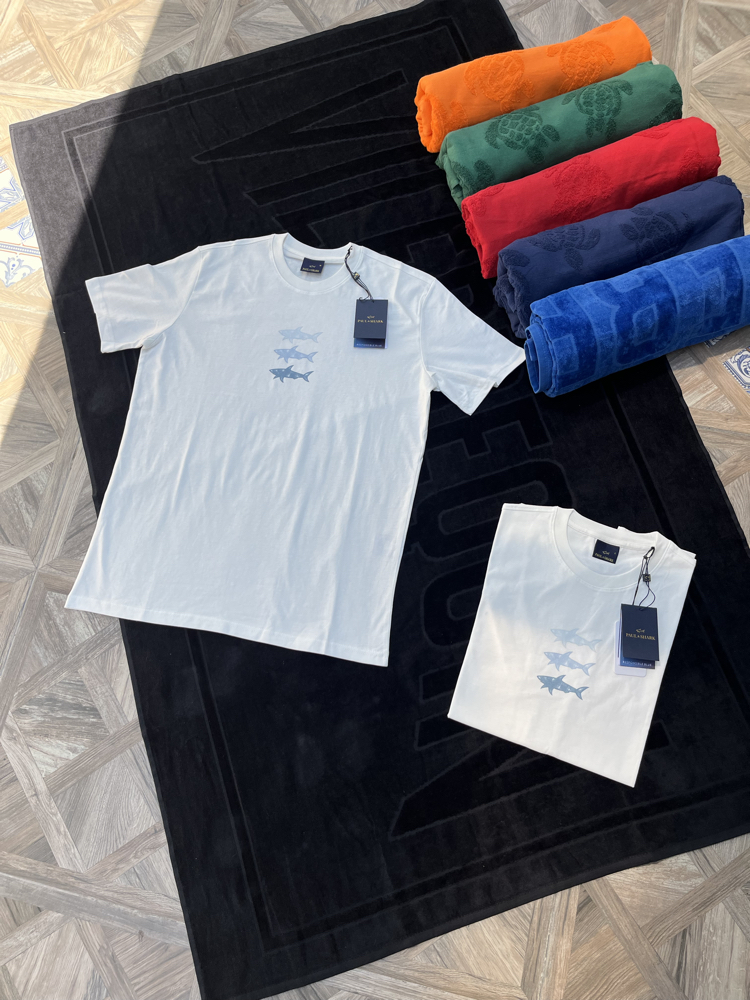 Paul Shark Premium T-Shirt Beyaz [PS-004] 