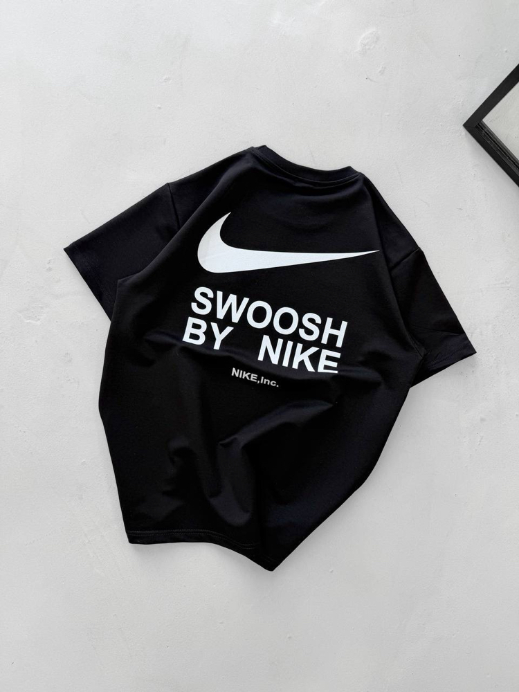Nike Swoosh T-Shirt Siyah [NK-011]