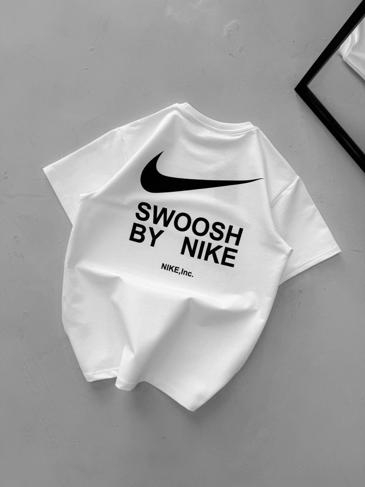 Nike Swoosh T-Shirt Beyaz [NK-010]