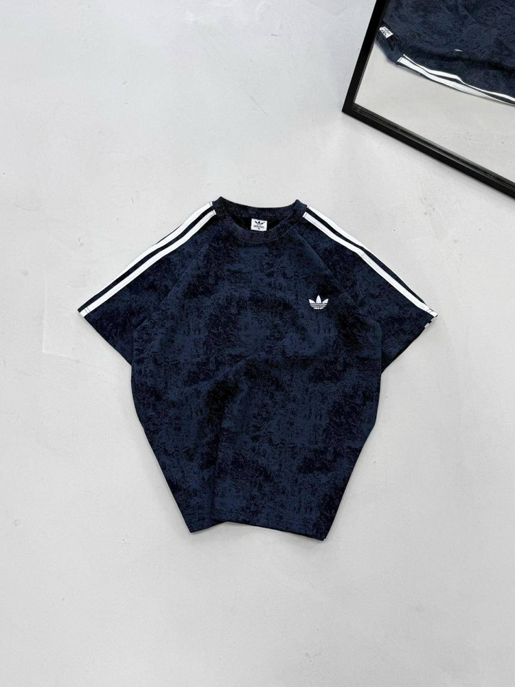 Adidas Premium T-Shirt Navy Blue [AD-002]