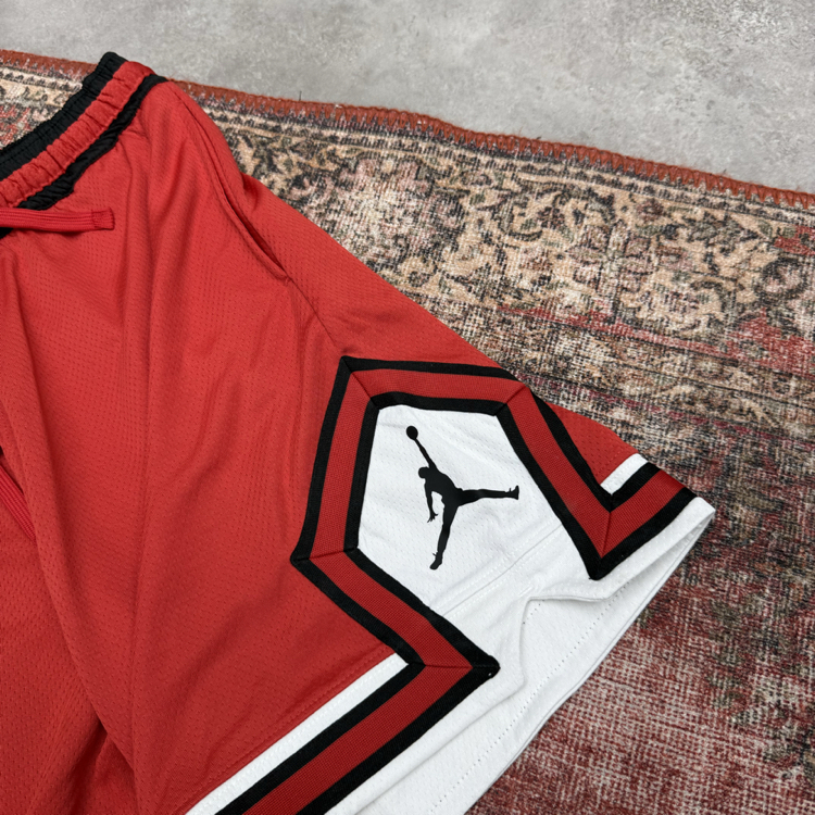 Jordan Diamond Şort Kırmızı/Beyaz