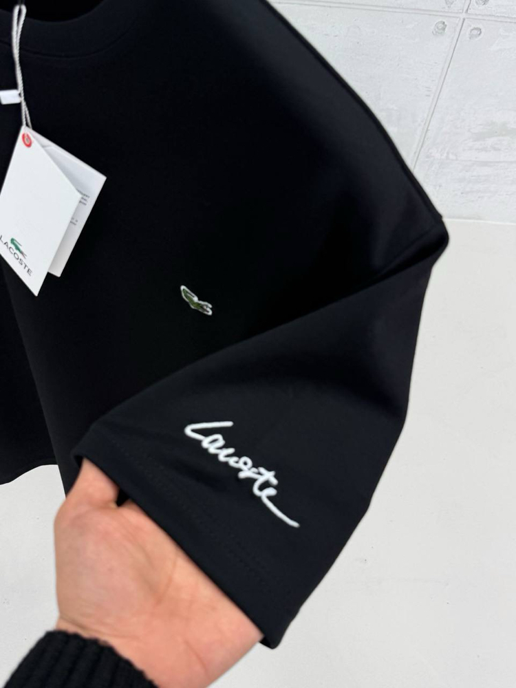 Lacoste Premium T-Shirt Siyah [LC-002]