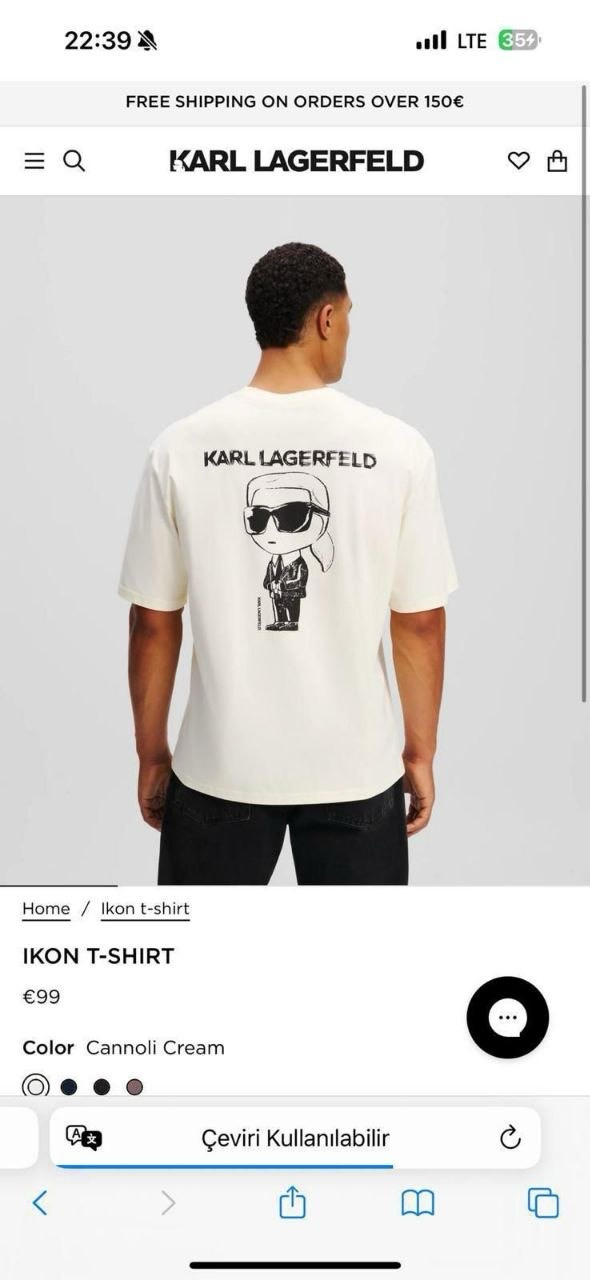 Karl Lagerfeld Premium T-Shirt Beyaz [KL-004] 