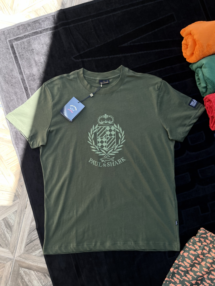 Paul Shark Premium T-Shirt Yeşil [PS-003] 