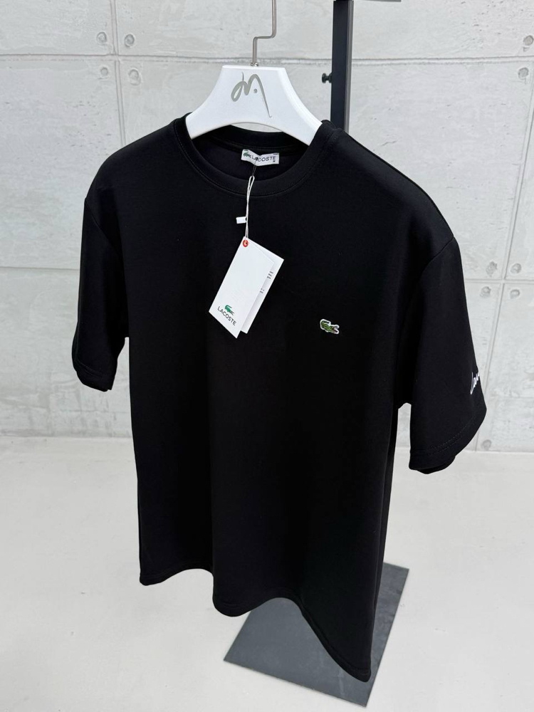Lacoste Premium T-Shirt Siyah [LC-002]