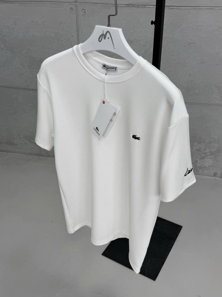 Lacoste Premium T-Shirt Beyaz [LC-003]