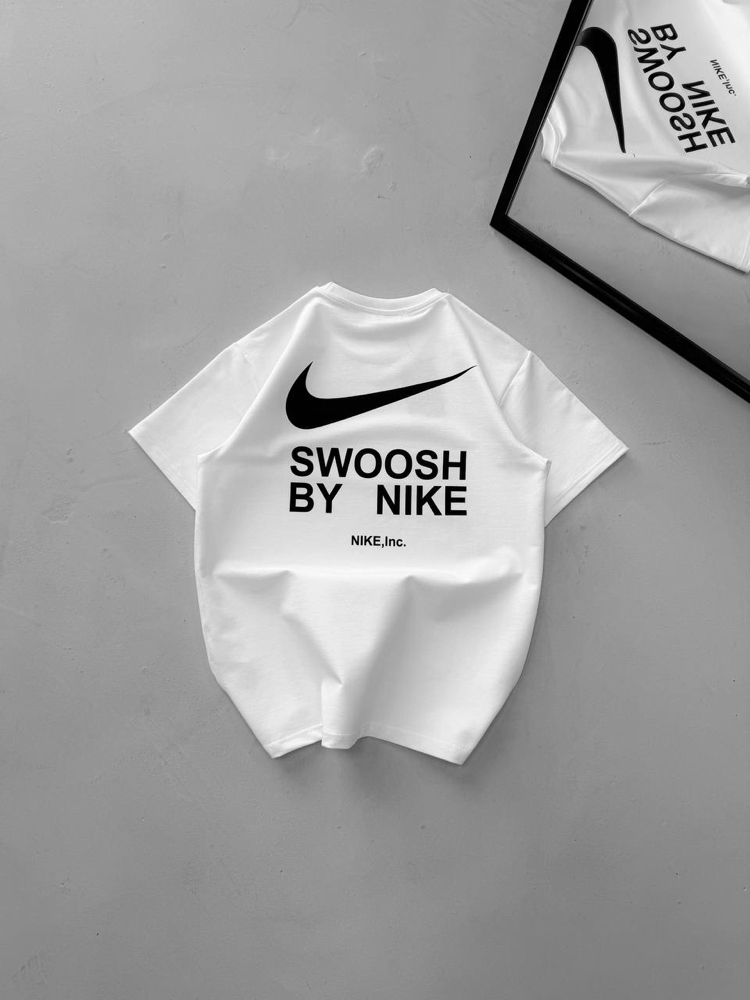 Nike Swoosh T-Shirt Beyaz [NK-010]