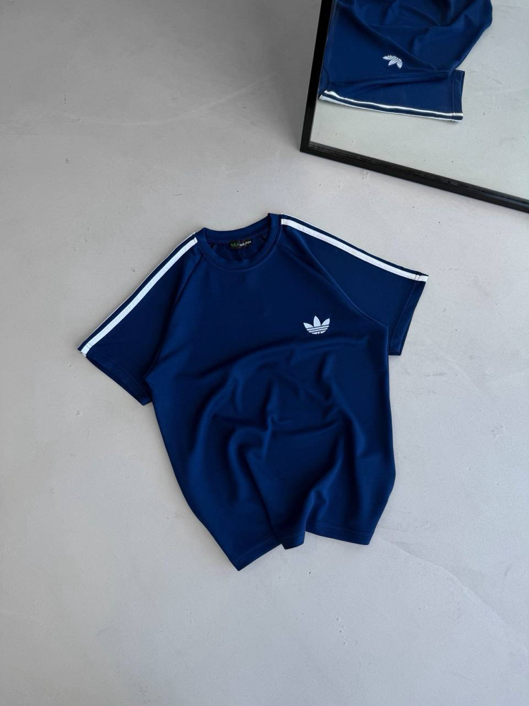 Adidas Classic T-Shirt Mavi [AD-016]