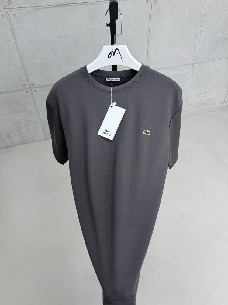 Lacoste Premium T-Shirt Gri [LC-001]