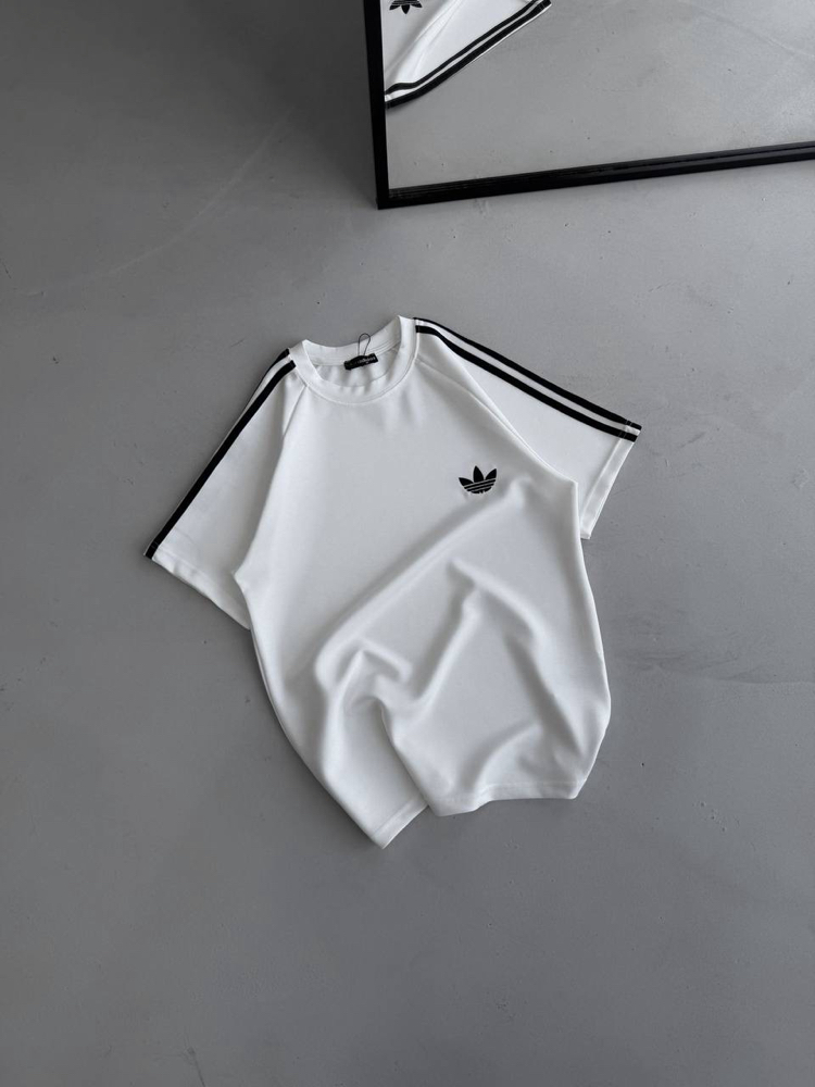 Adidas Classic T-Shirt Beyaz [AD-012]