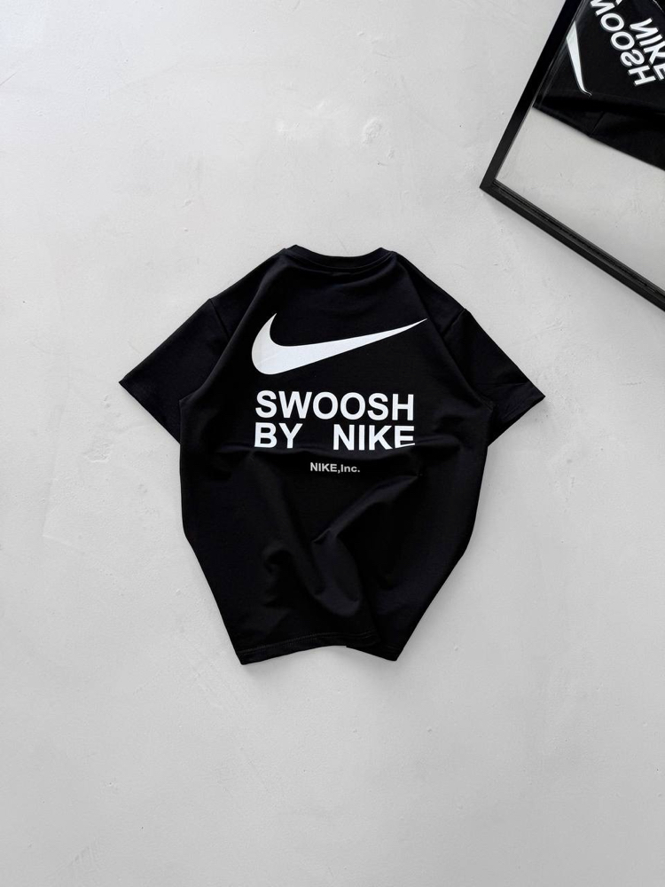 Nike Swoosh T-Shirt Siyah [NK-011]