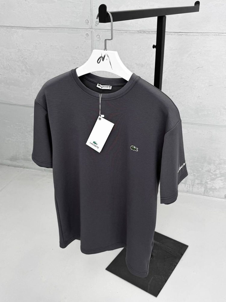 Lacoste Premium T-Shirt Gri [LC-001]