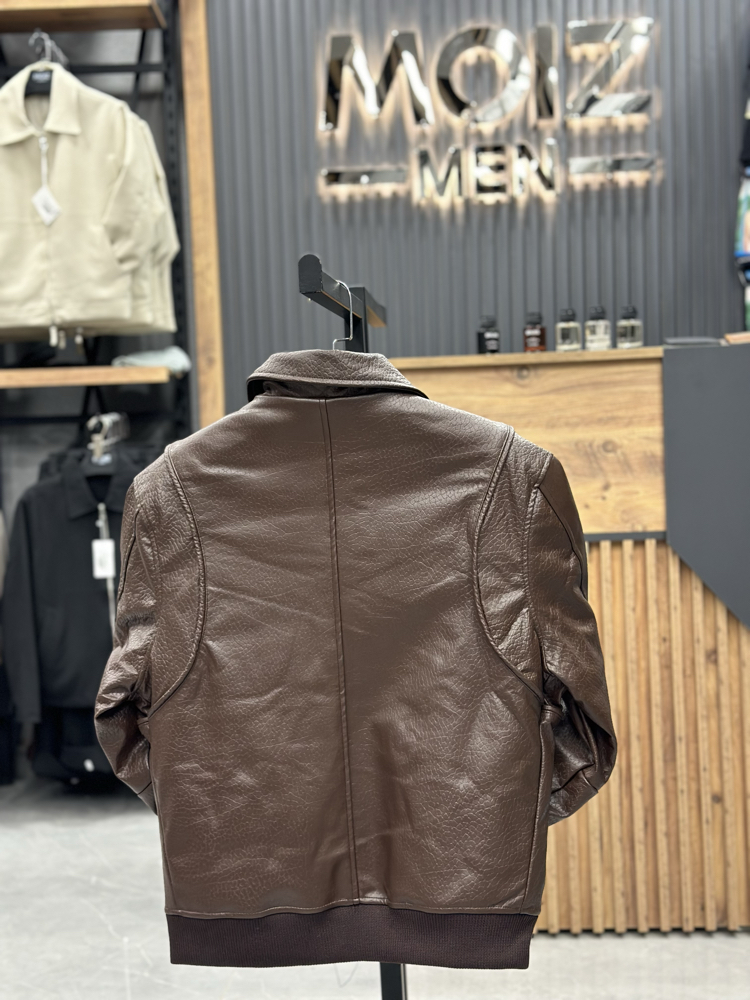 Oversize Deri Ceket