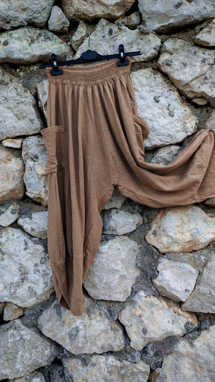 Unisex Muz Paça Pantolon