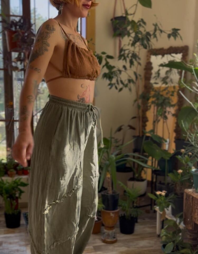Unisex Baggy Pantolon 