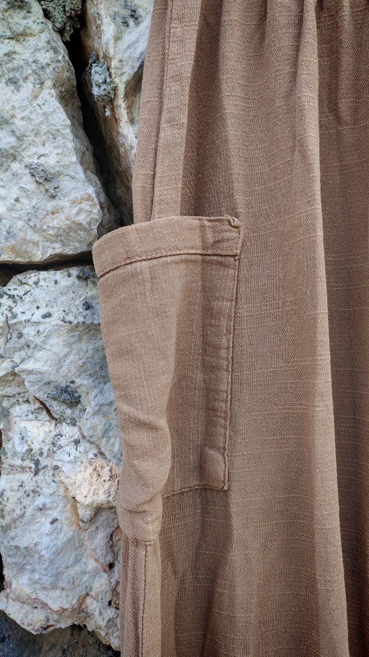 Unisex Muz Paça Pantolon