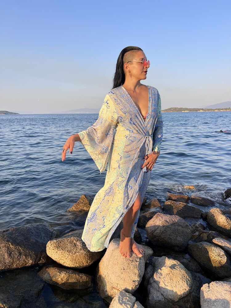 İpek kimono