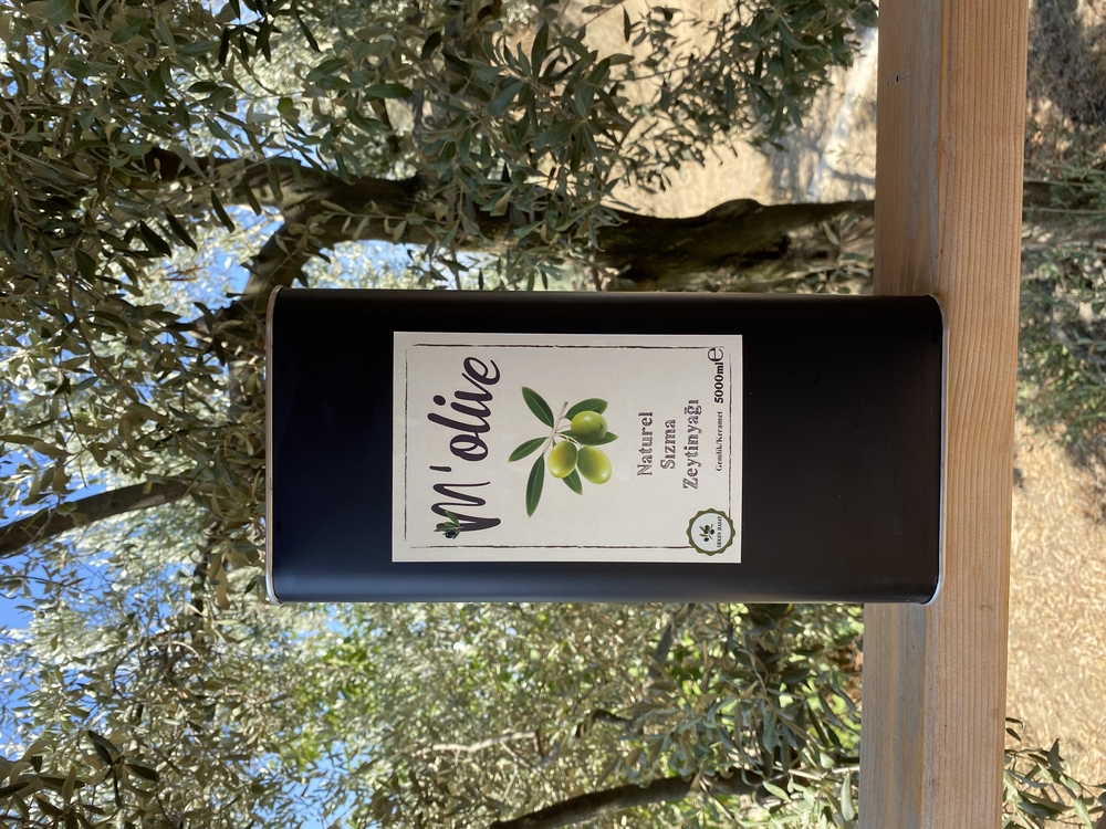 M'olive Naturel Sızma Zeytinyağı 5lt Erken Hasat Soğuk Sıkım